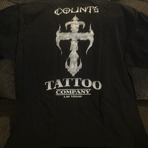 Las Vegas Counts Tattoo Tshirt XL